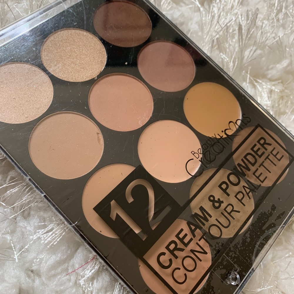 Cream and Powder Contour Palette 12 Color
